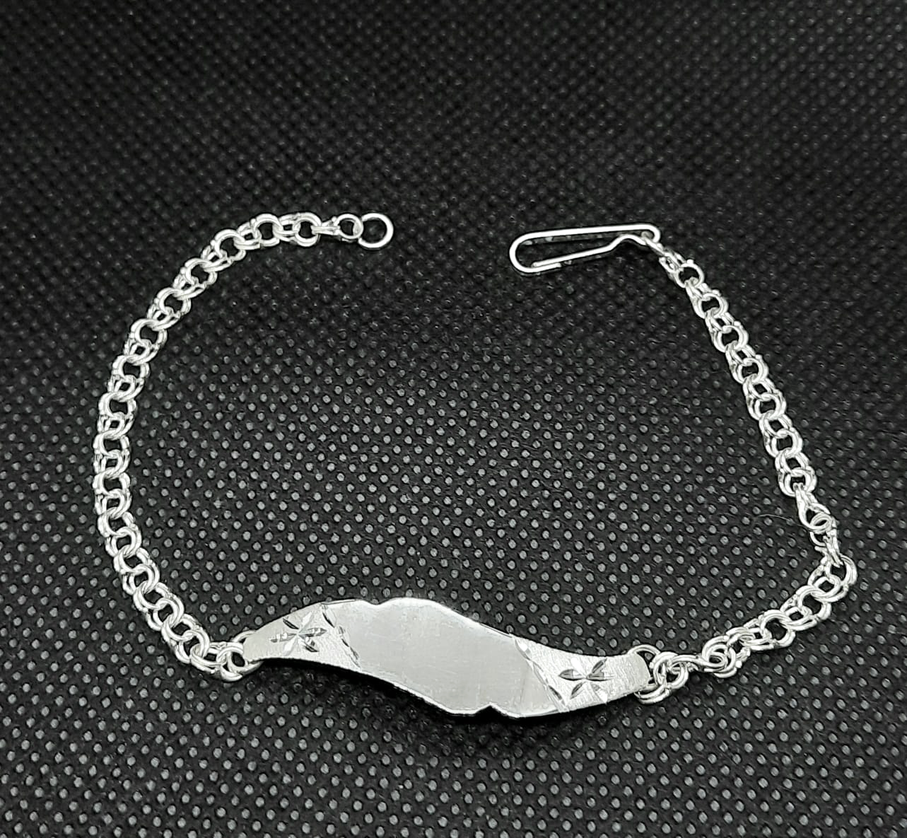 Silver Ladie ID Band
